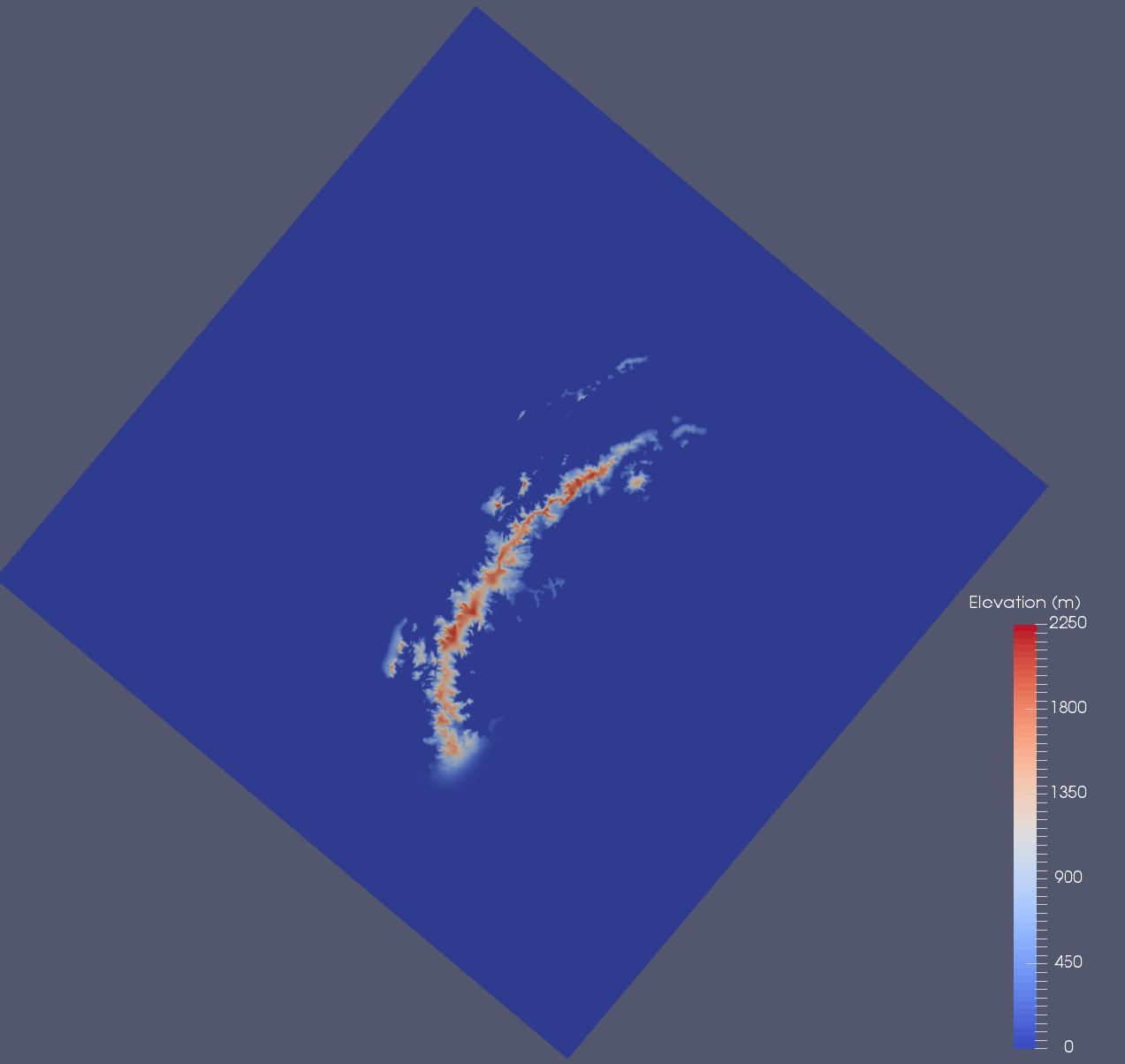 damped terrain