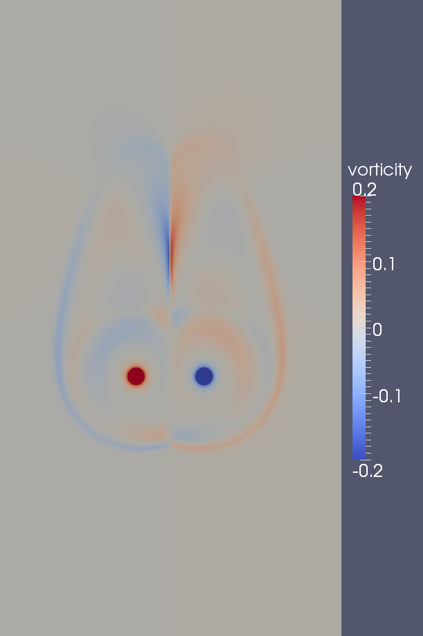 vorticity t=80